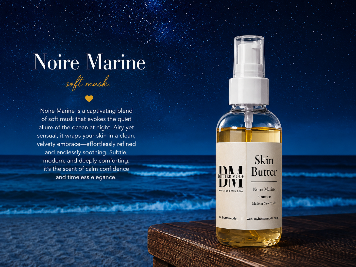 Noire Marine Body Oil